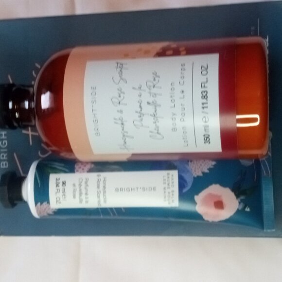 Bright Side Paladone UK Honeysuckle & Rose Scented Body Lotion & Hand Balm NEW - Picture 6 of 8